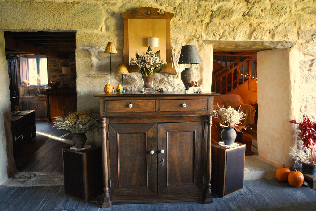 Maison d'hôtes Casa Do Castelo De Andrade à Pontedeume Extérieur photo